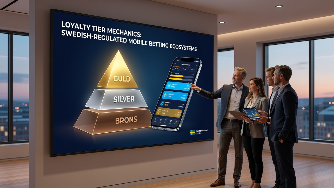 Infographic detailing tier progression and reward examples in regulated betting apps